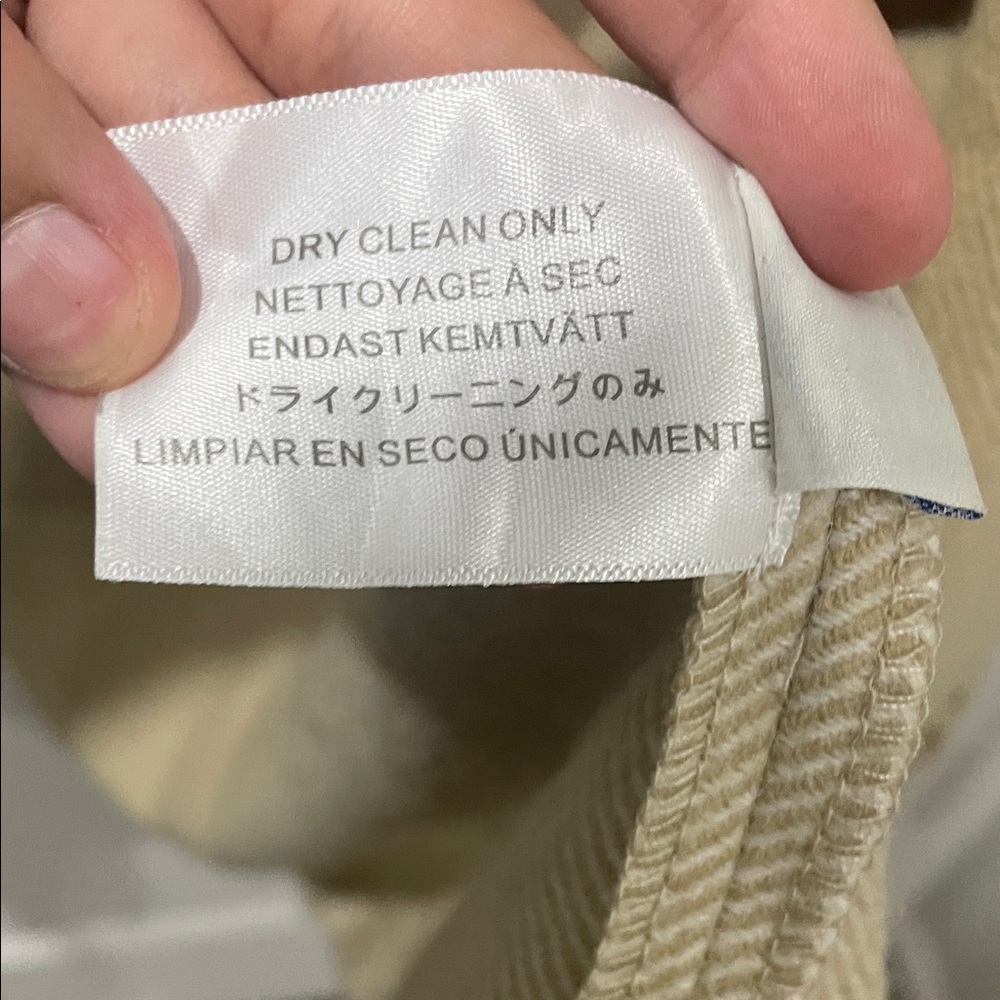 Vineyard Vines Beige Fringe Open Front Vest - Picture 7 of 9